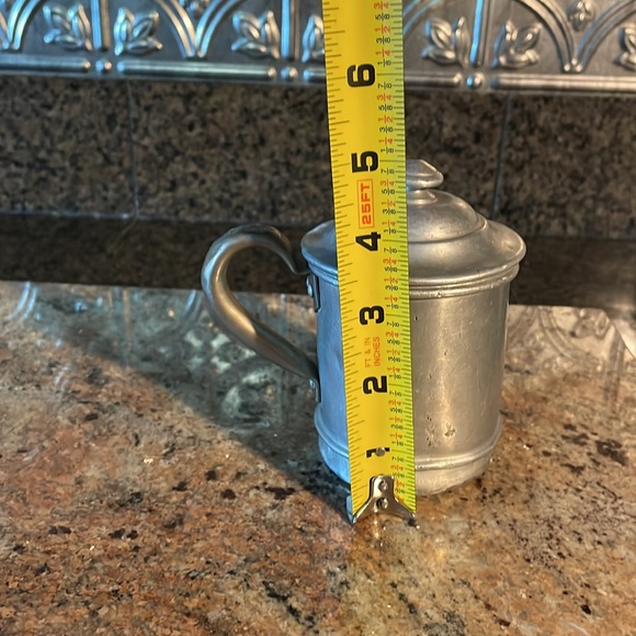 Antique tea/coffee strainer pot - Picture 10 of 10